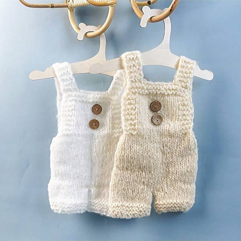 Infant Photography Props Outfit - Yenidoğan Fotoğraf Sahne Yumuşak Tiftik Örme