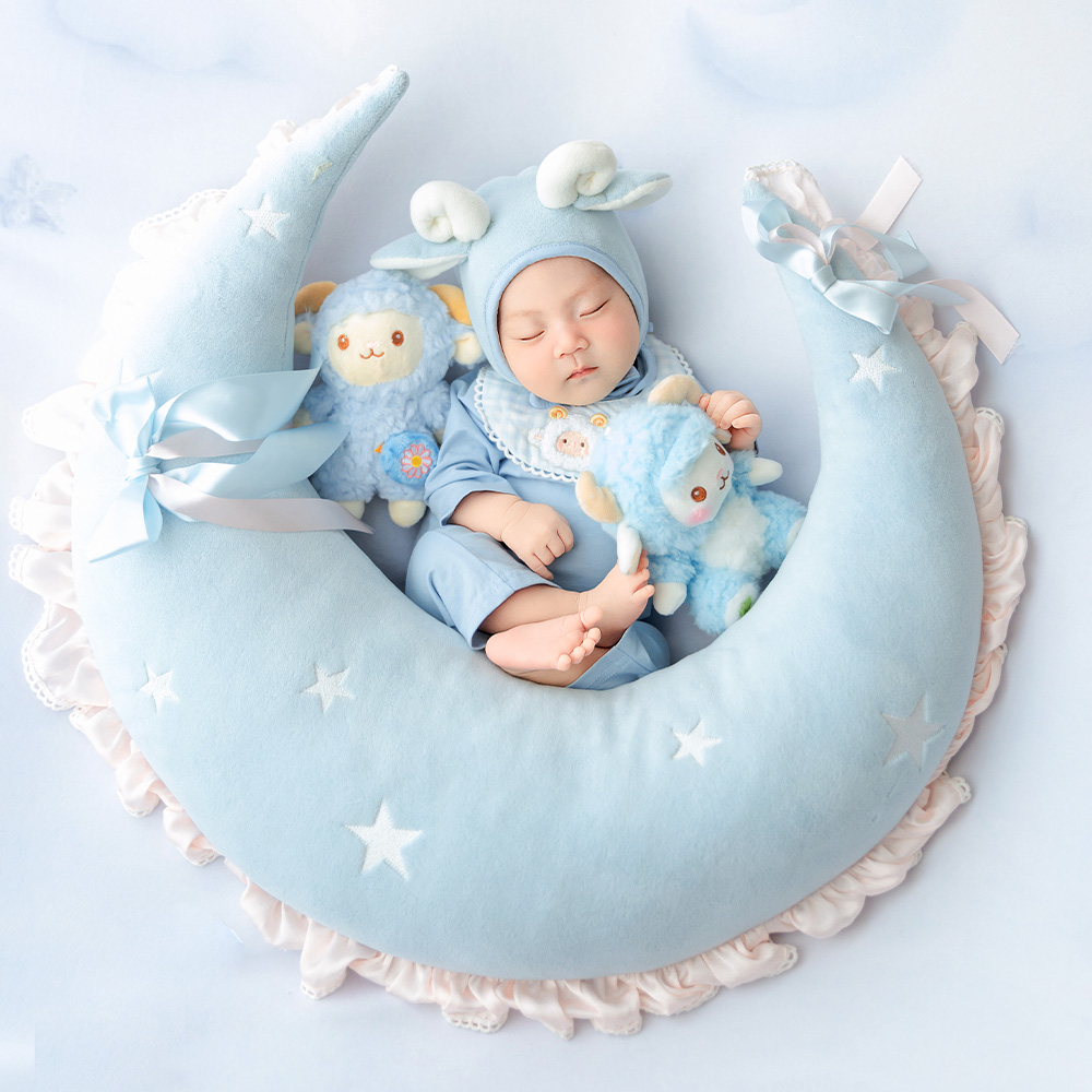 Infant Photography Props Outfit - Sevimli Koyun Yenidoğan Fotoğrafçılık Aksesuar Seti
