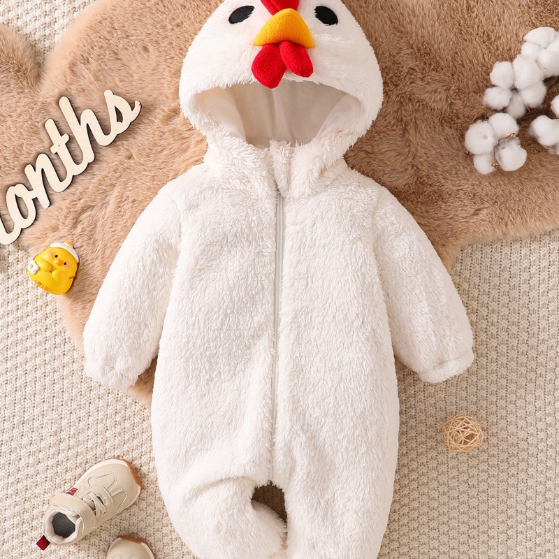 Yenidoğan Bebek Beyaz Tavuk De - Cotton Baby Onesies Zipper incelemesi ve fiyatı