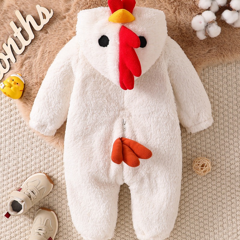 Yenidoğan Bebek Beyaz Tavuk De - Cotton Baby Onesies Zipper incelemesi ve fiyatı