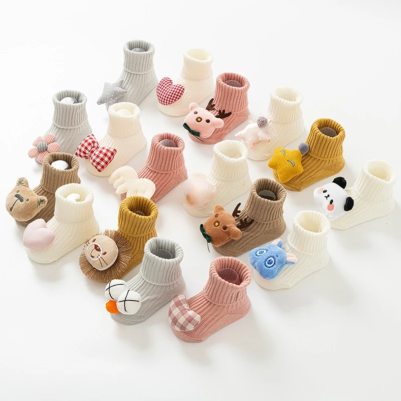 Kış Bebek Sıcak Sevimli Karika - Unisex Baby Socks Non Slip incelemesi ve fiyatı