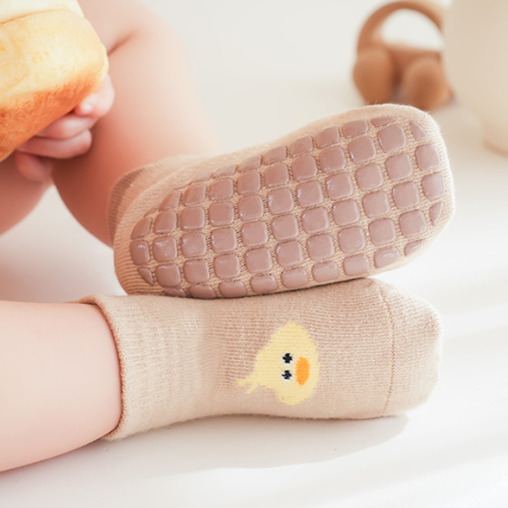 6 Çift Çocuk Karikatür Desenli - Unisex Baby Socks Non Slip incelemesi ve fiyatı